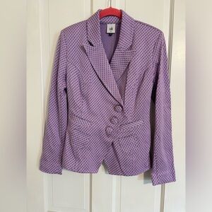 Cabi Imperial blazer NWOT xs lavender